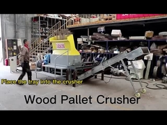木製パレット粉砕機