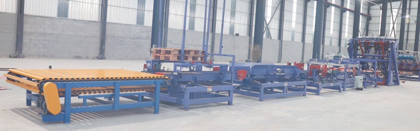 EPAL Pallet Nailing Machine Pallet Nailer Equipment Wood Pallet Making Stacking Machine