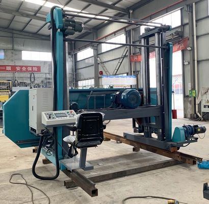 Heavy Duty Woodworking Gantry Band Saw Machine Machinery Big Tree Cutting Wood Sawmills