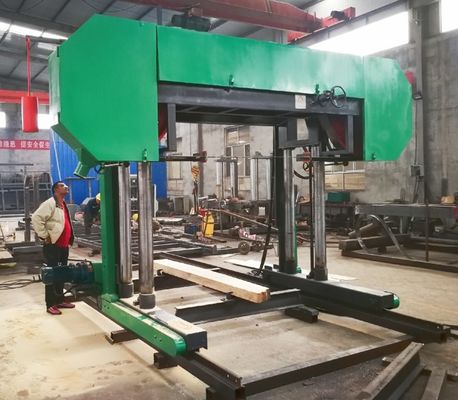 Heavy Duty Woodworking Gantry Band Saw Machine Machinery Big Tree Cutting Wood Sawmills