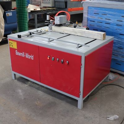 Automatic small Wood Pallet Block Saw Cutting Cutter making Machine