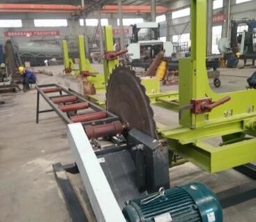 Portable Wood Cutting Circular Saw Sawmills With Manul/Automatic Log Carriage