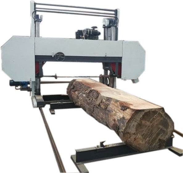 Heavy Duty Woodworking Gantry Band Saw Machine Machinery Big Tree Cutting Wood Sawmills