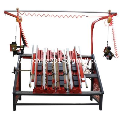 機械、使いやすい木製パレット機械を釘付けする機械パレットを作るブロックのタイプ木製パレット
