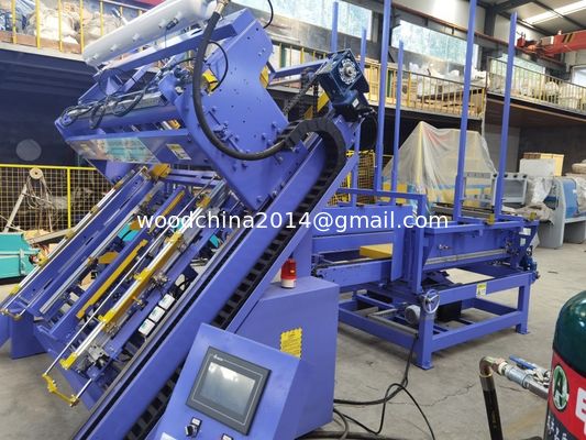 自動ストリングパレット組み立て機 ソーダブロック パレット釘付け機 EURO 木製パレット釘付け機
