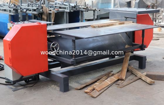 Wooden Pallet Nail Remover Horizontal Band Saw Machine with table 1750mm For Sale