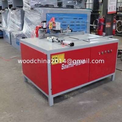 Automatic small Wood Pallet Block Saw Cutting Cutter making Machine