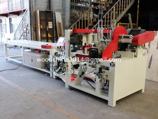 7.5KW 自動 CNC 木製パレット 脚 ピア 製造 機械 40-120MM 厚さ 40-100MM 幅