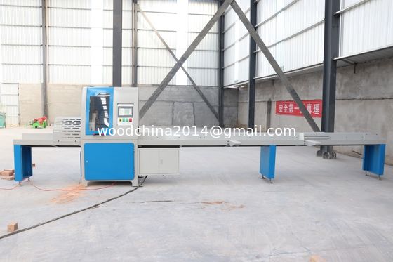 オートマティック 木製パレット板クロスカットカー 円形シール機/木製パレットブロック切断シール