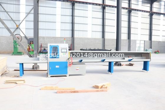 オートマティック 木製パレット板クロスカットカー 円形シール機/木製パレットブロック切断シール
