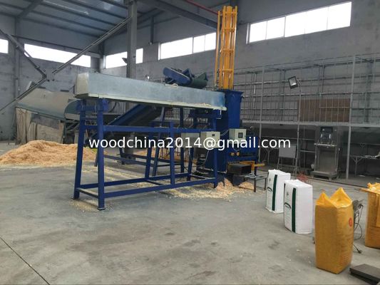 Wood Shavings Packing Machine, Wood Sawdust Baler Machine for Sale