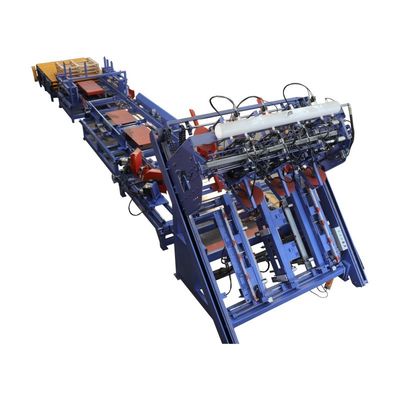 EPAL 自動パレットネイリングマシン 欧州ブロック木製パレットネイリング生産ライン